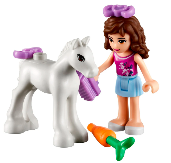 Lego Olivia's Newborn Foal