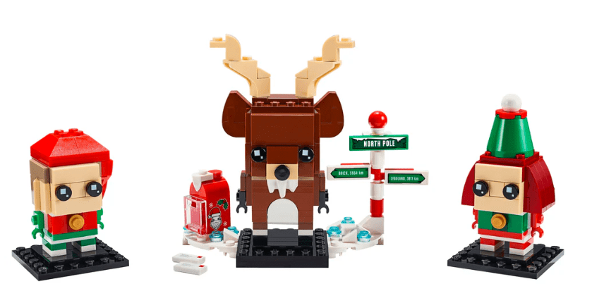 Lego Reindeer, Elf and Elfie - Marah Kids