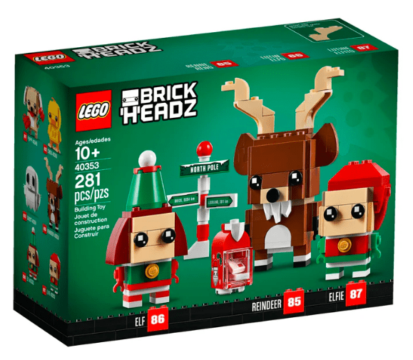 Lego Reindeer, Elf and Elfie - Marah Kids