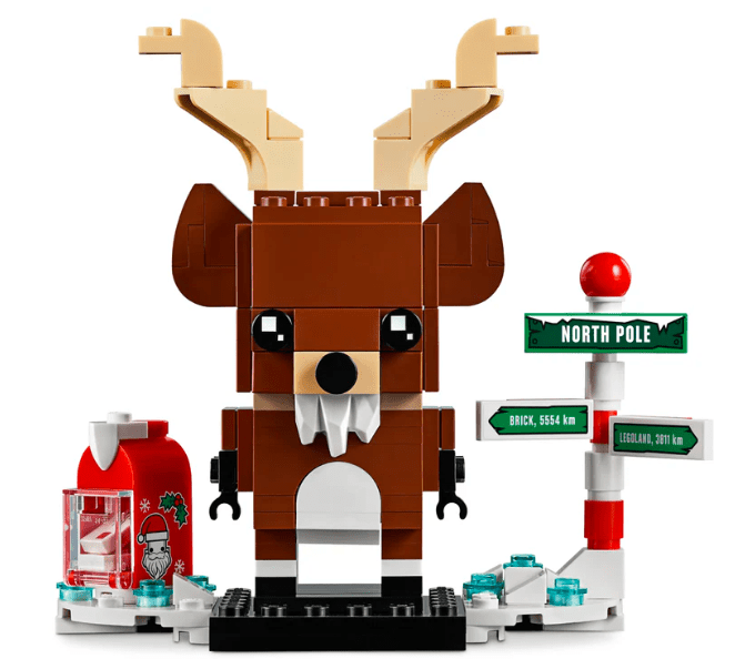 Lego Reindeer, Elf and Elfie - Marah Kids