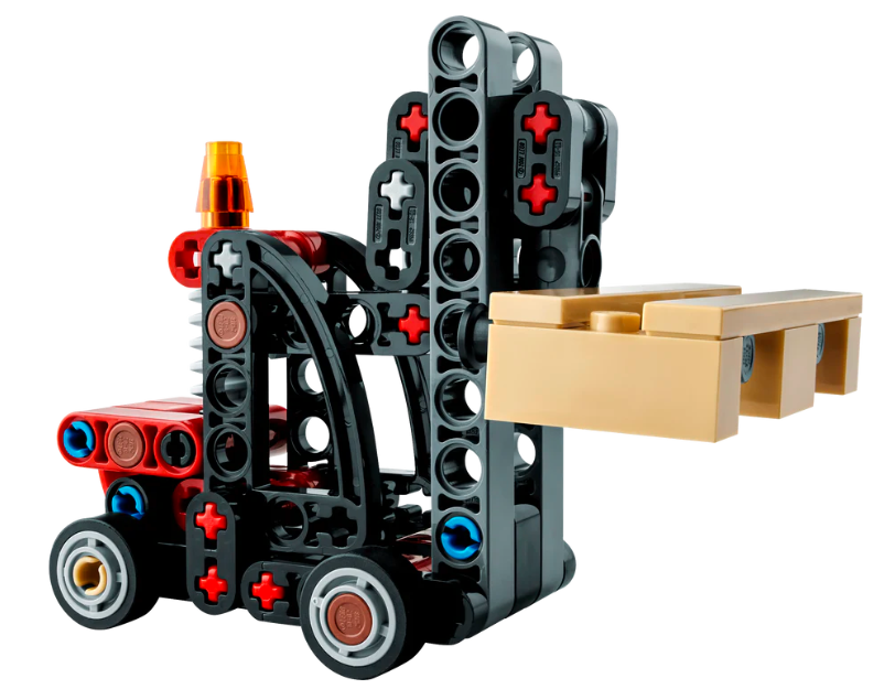Lego Forklift with Pallet