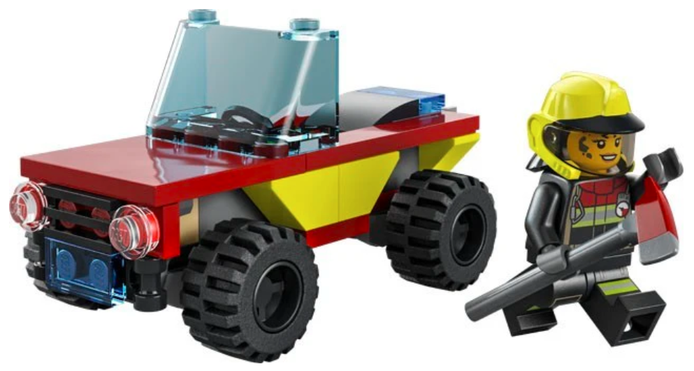 Lego Fire Patrol Vehicle