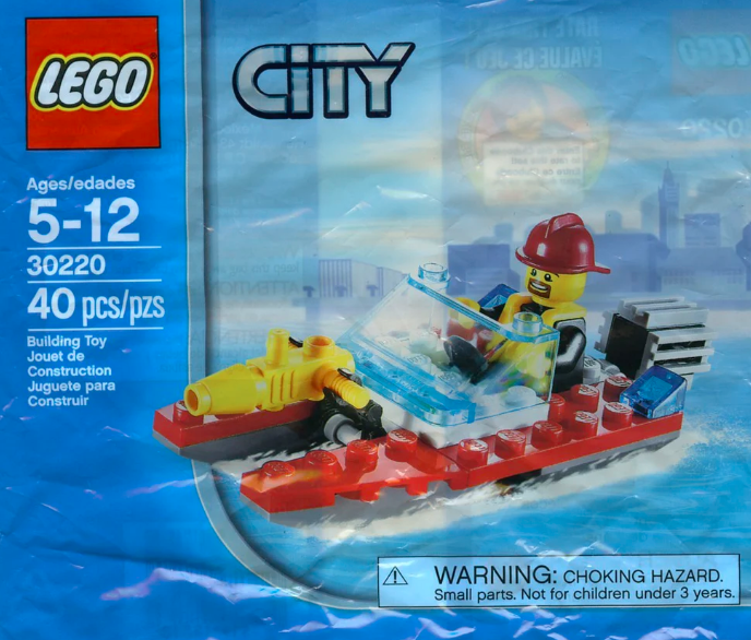 Lego Fire Speedboat