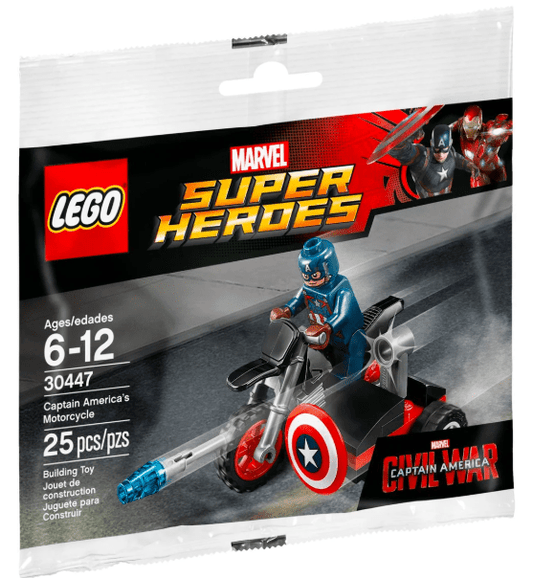 Lego Captain America's Motorcycle - Marah Kids