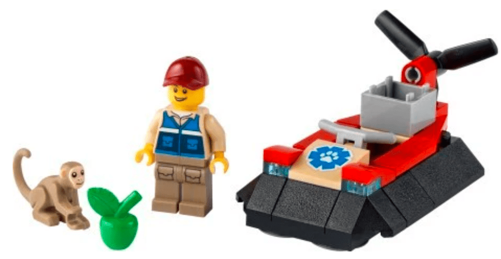 Lego Wildlife Rescue Hovercraft - Marah Kids