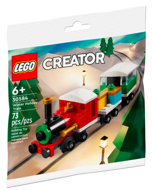 Lego Winter Holiday Train