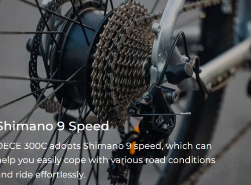 ADO E-BIKE DECE300C GREY 25KMH
