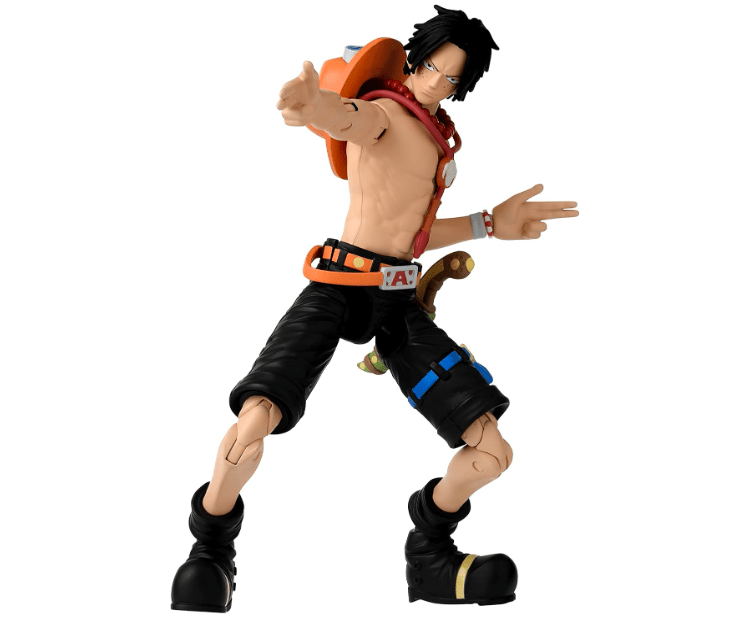 Bandai Anime Heroes Onepiece Portgas D Ace 6.5" - Marah Kids