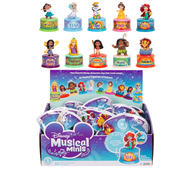 Disney Musical Minis Battery Operated, Assorted 1 Piece - Marah Kids