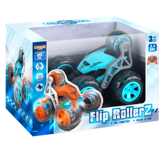 Demoz Rc Flip Rollerz 2.4G With Lights Bpc - Marah Kids