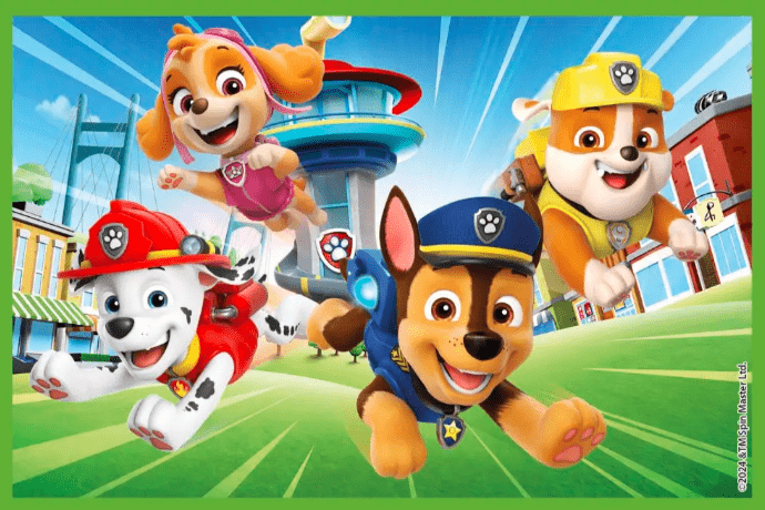 Clementoni Puzzle Cubes Paw Patrol 6 - pieces - Marah Kids