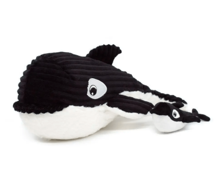 Morfalou Jr. Whale Mom & Baby Plush | Huggable Underwater Toy - Marah Kids