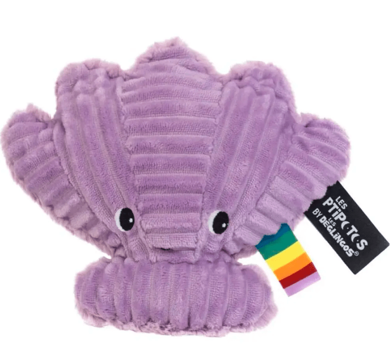 Tetrouchou Shell. Plush Tom Plush Set – Huggable Underwater Stuffed Toy purple - Marah Kids