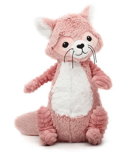 Netoitou the Raccoon – Soft Plush Toy – Pink - Marah Kids