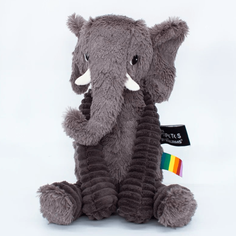 Dimoitou the Elephant – Soft Plush Toy – Grey - Marah Kids