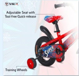 VAUX Super Vaux 16" Kids Bike - Black - Marah Kids
