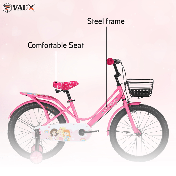 VAUX Eva 20" Girls Bike - Light Pink - Marah Kids