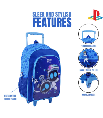 SONY PLAYSTATION ASTROS PLAYROOM 5IN1 TROLLEY BOX SET 18" - Marah Kids