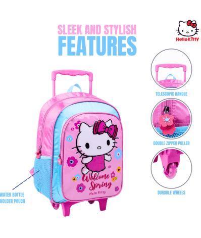 SANRIO HELLO KITTY WELCOM SPRING 5IN1 TROLLEY BOX SET 16 - Marah Kids
