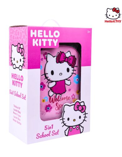 SANRIO HELLO KITTY WELCOM SPRING 5IN1 TROLLEY BOX SET 16 - Marah Kids