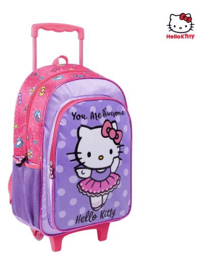 SANRIO HELLO KITTY YOU ARE AWESOME 5IN1 TROLLEY BOX SET 18" - Marah Kids