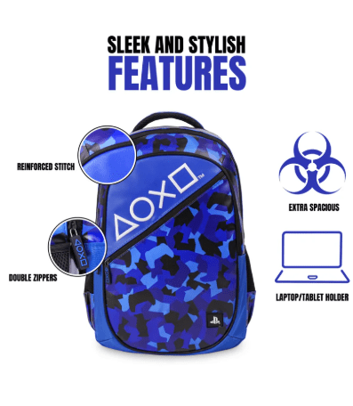 SONY PLASTATION PLAY IN CAMO 18" BACKPACK - Marah Kids