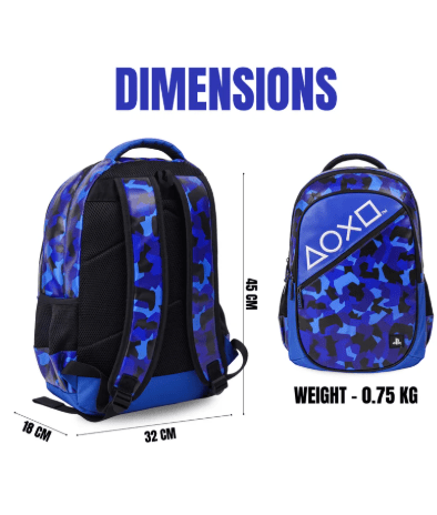 SONY PLASTATION PLAY IN CAMO 18" BACKPACK - Marah Kids