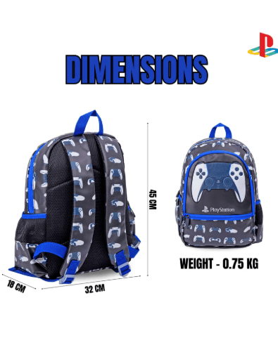 Sony Playstation Controllers Backpack 14'' - Marah Kids