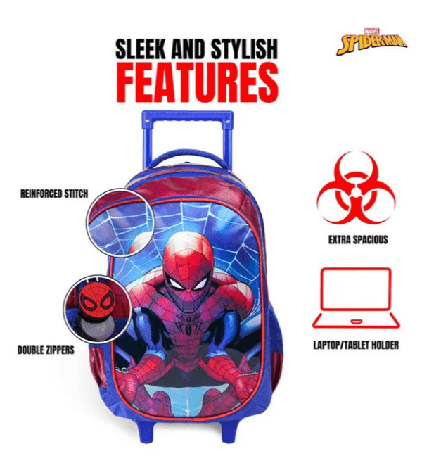 MARVEL SPIDER - MAN BEYOND LIMITS 18" TROLLEY - Marah Kids