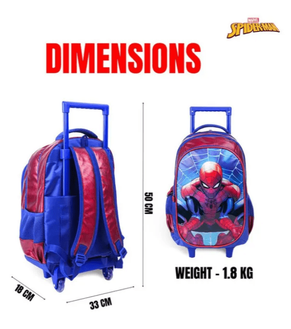MARVEL SPIDER - MAN BEYOND LIMITS 18" TROLLEY - Marah Kids