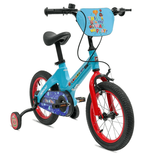 Cocomelon Play Kids Magnesium Bike - 12 Inch - Blue - Marah Kids