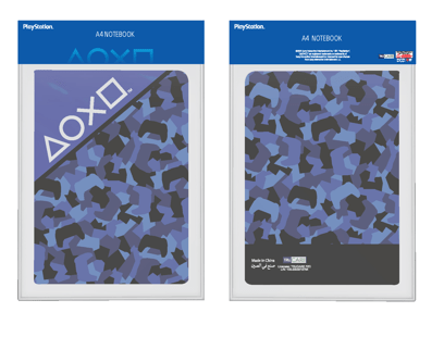 SONY PLASTATION PLAY IN CAMO A4 NOTEBOOK - Marah Kids