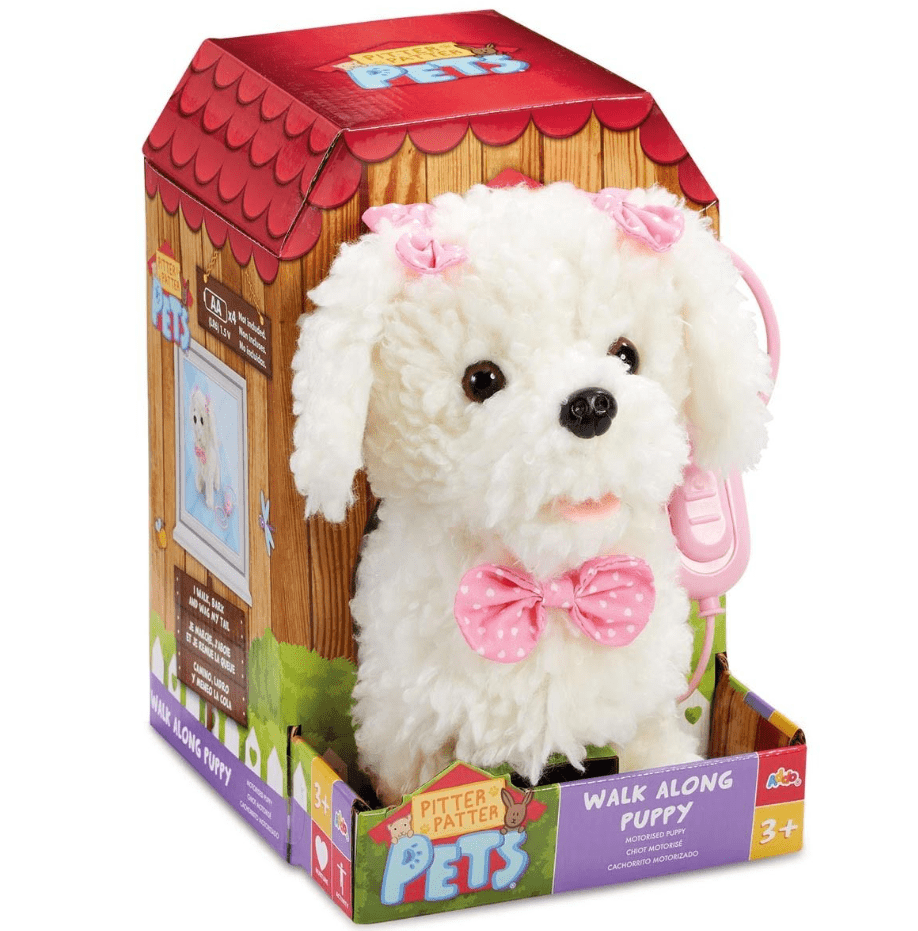 Addo Pitter Patter Pets Walk Along Poodle B/O - Marah Kids