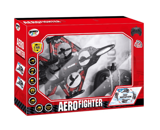 Power Joy RC Aero Fighter 4Channel 2.4G BPC - Marah Kids