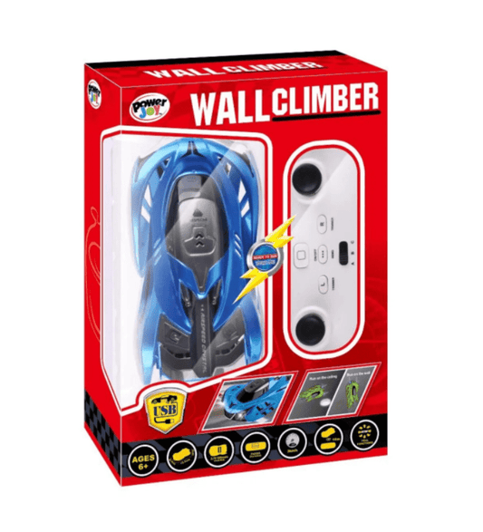 Power Joy I/R Wall Climber with Light, Battery Opertaed, Assorted 1 Piece - Marah Kids