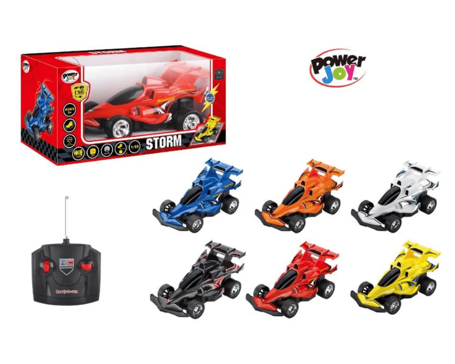Power Joy RC Buggy Storm 1/18, Battery Opertaed, Assorted 1 Piece - Marah Kids