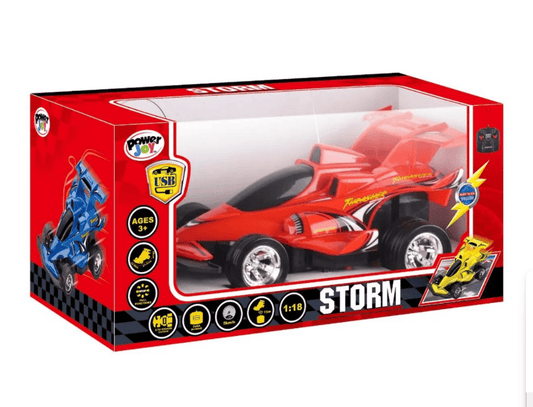 Power Joy RC Buggy Storm 1/18, Battery Opertaed, Assorted 1 Piece - Marah Kids
