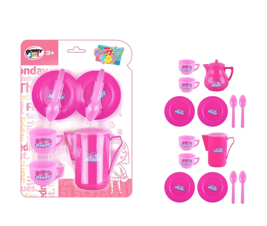Power Joy Everyday Toy Tea Time Set Assorted (Style and Color May Vary) - Marah Kids