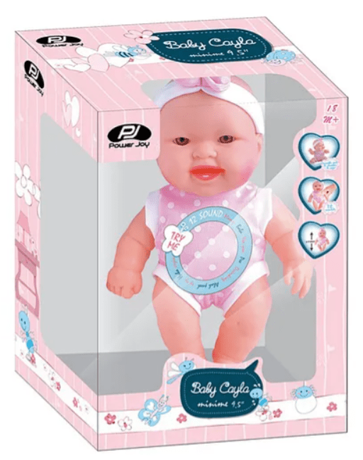 Power Joy Baby Cayla Minime 24cm with 12S Battery Operated - Marah Kids