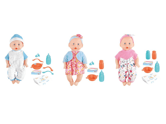 Power Joy Baby Cayla 31cm Honey Set, Battery Operated - Marah Kids