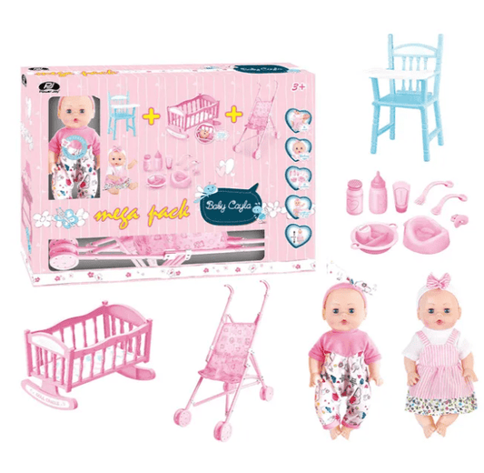 Power Joy Baby Cayla Megapack Doll 30cm Battery Operated - Marah Kids