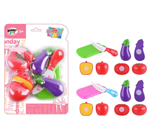 Power Joy Everyday Toy Fruit & Vegetable Set Assorted (Style and Color May Vary) - Marah Kids