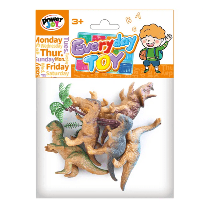Power Joy Everyday Toy Animal Set 7pieces PP BAG - Marah Kids