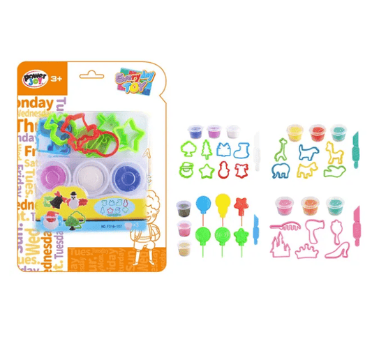 Power Joy Everyday Toy Play - Doh Assorted (Style and Color May Vary) - Marah Kids