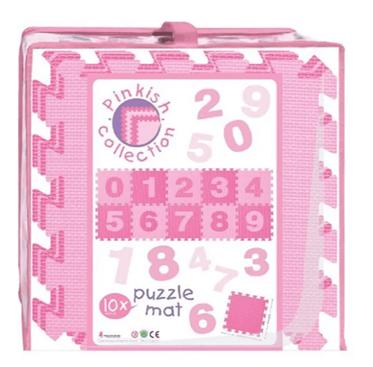 Power Joy Puzzle Mat Number 30x30cm - Marah Kids