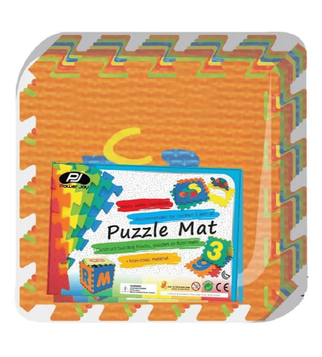 Power Joy Puzzle Mat Vehicle 30X30cm 10pieces - Marah Kids