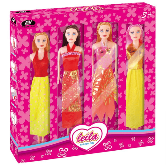 Power Joy Leila Fashion Doll 4in1 Assorted - Marah Kids