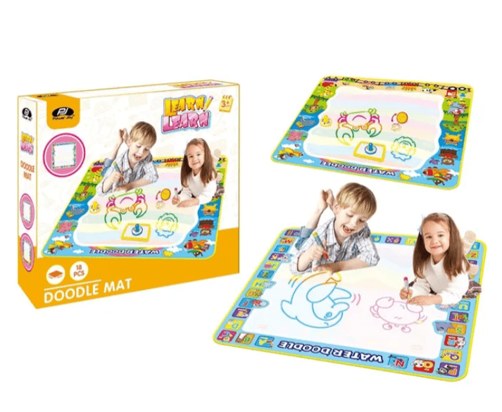 Power Joy LearnLearn Water Doodle Mat 100x100cm - Marah Kids