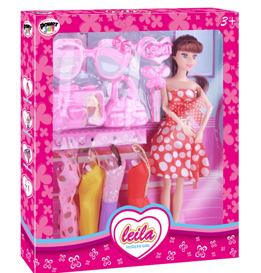 Power Joy Leila Modern Girl Assorted (Style and Color May Vary) - Marah Kids