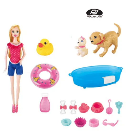 Power Joy Leila Bath Dog - Marah Kids
